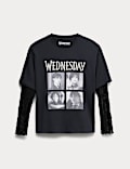 Cotton Rich Wednesday™ Lace T-Shirt (6-16 Yrs)