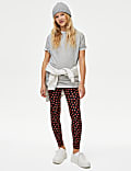 Cotton Rich Patterned Leggings (6-16 Yrs)