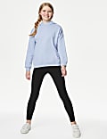 2pk Cotton Rich Leggings (6-16 Yrs)