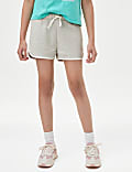 Pure Cotton Elasticated Waist Shorts (6-16 Yrs)