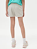 Pure Cotton Elasticated Waist Shorts (6-16 Yrs)