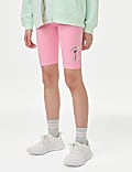Cotton Rich Print Cycling Shorts (6-16 Yrs)