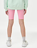Cotton Rich Print Cycling Shorts (6-16 Yrs)