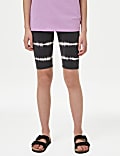 Cotton Rich Print Cycling Shorts (6-16 Yrs)