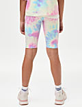 Cotton Rich Print Cycling Shorts (6-16 Yrs)