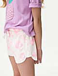 Pure Cotton Runner Shorts (6-16 Yrs)