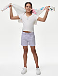 Pure Cotton Denim Shorts(6-16 Yrs)