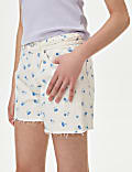 Pure Cotton Denim Shorts(6-16 Yrs)