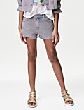 Pure Cotton Denim Shorts (6-16 Yrs)