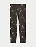 Leggings en coton à imprimé tâches de peinture (du 6 au 16&nbsp;ans)