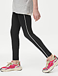 Cotton Rich Side Stripe Leggings (6-16 Yrs)