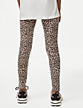 Cotton Rich Animal Print Leggings (6-16 Yrs)