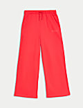 Wide Leg Cotton Rich Joggers (2-16 Yrs)