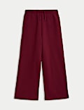 Wide Leg Cotton Rich Joggers (2-16 Yrs)