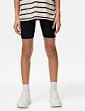 Cotton Rich Cycling Shorts (6-16 Yrs)
