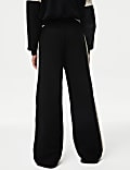 Cotton Rich  'Wide Leg Striped Joggers (2-16 Yrs)