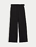 Cotton Rich  'Wide Leg Striped Joggers (2-16 Yrs)