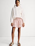 Cotton Rich Ditsy Floral Skirt (6-16 Yrs)