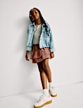 Pure Cotton Cutwork Rara Skirt (6-16 Yrs)
