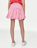 Pure Cotton Printed Puff Ball Skirt (6-16 Yrs)