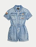 Denim McLaren F1 Team Playsuit (2-16 Yrs)