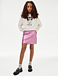 Mini Metallic Skirt (6-16 Yrs)