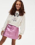 Mini Metallic Skirt (6-16 Yrs)