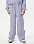 Cotton Rich Wide Leg Joggers (6-16 Yrs)