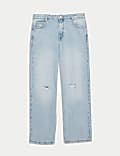 Wide Leg Denim Jeans (6-16 Yrs)