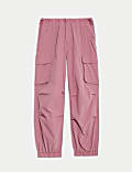 Pure Cotton Parachute Trousers (6-16 Yrs)