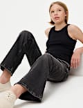 Regular Fit Denim Flared Jeans (6-16 Yrs)