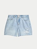 Pure Cotton Relaxed Denim Shorts (6-16 Yrs)