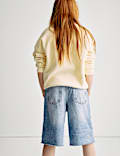 Denim jorts (6-16 jaar)