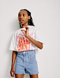 Short en jean de coton (du 2 au 16 ans)