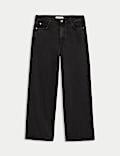 Wide Leg Denim Jeans (6-16 Yrs)