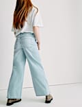 Wide Leg Denim Diamante Jeans (6-16 Yrs)