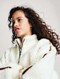 Quarter Zip Borg Fleece Sweatshirt (6-16 Yrs)