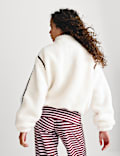 Quarter Zip Borg Fleece Sweatshirt (6-16 Yrs)