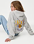 Sudadera con capucha corta de los LA Lakers de la NBA (6-16&nbsp;años)