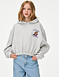 NBA LA Lakers Cropped Hoodie (6-16 Yrs)