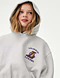 NBA LA Lakers Cropped Hoodie (6-16 Yrs)