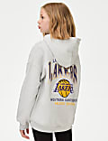 NBA Cotton Rich LA Lakers Hoodie (6-16 Yrs)