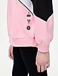 Sweatshirt aus reiner Baumwolle mit &bdquo;Inter Miami&ldquo;-Motiv (6&ndash;16 J.)