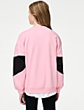 Sweatshirt aus reiner Baumwolle mit &bdquo;Inter Miami&ldquo;-Motiv (6&ndash;16 J.)