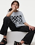 Pure Cotton MTV™ Cropped T-Shirt (6-16 Yrs)