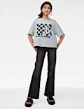 Pure Cotton MTV™ Cropped T-Shirt (6-16 Yrs)