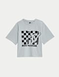 Pure Cotton MTV™ Cropped T-Shirt (6-16 Yrs)