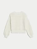 Pure Cotton Knitted Jumper (6-16 Yrs)