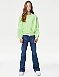 Cotton Rich Brooklyn Slogan Sweatshirt (6-16 Yrs)