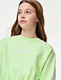 Cotton Rich Brooklyn Slogan Sweatshirt (6-16 Yrs)